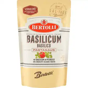 Jumbo Bertolli Basilicum Pastasaus met Basilicum en Peterselie 460 g aanbieding
