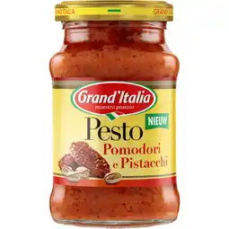 Jumbo Grand'Italia Pesto Pomodori e Pistacchi 90 g aanbieding