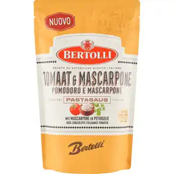 Jumbo Bertolli Pastasaus met Mascarpone en Peterselie 460 g aanbieding