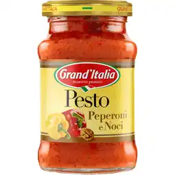 Jumbo Grand'Italia Pesto Peperoni e Noci 90 g aanbieding