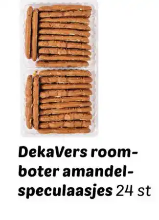 Dekamarkt DekaVers room boter amandel speculaasjes aanbieding