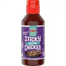 Jumbo Go-Tan Sticky Chicken Yakitori 220ml aanbieding