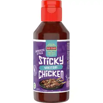 Jumbo Go-Tan Sticky Chicken Yakitori 220ml aanbieding