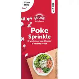 Jumbo Saitaku Poke Sprinkle Crunchy Seaweed Flakes & Sesame Seeds 10g aanbieding