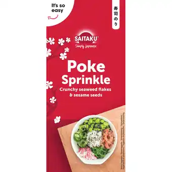 Jumbo Saitaku Poke Sprinkle Crunchy Seaweed Flakes & Sesame Seeds 10g aanbieding