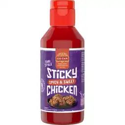 Jumbo Go-Tan Sticky Chicken Spicy Sweet 220ml aanbieding