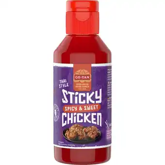 Jumbo Go-Tan Sticky Chicken Spicy Sweet 220ml aanbieding