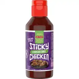 Jumbo Go-Tan Sticky Chicken Korean 220ml aanbieding