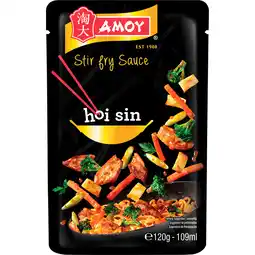 Jumbo Amoy Stir Fry Sauce Hoi Sin 120 g aanbieding