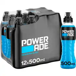 Jumbo Powerade Mountain Blast Isotonic Sports Drink 12 x 500 ml aanbieding
