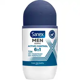 Jumbo Sanex Men Dermo Active Control Roller 50 ML aanbieding