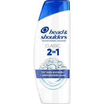 Jumbo Head & Shoulders Classic 2-in-1 Anti-roos shampoo 625 ml. Verfrissende schone geur aanbieding