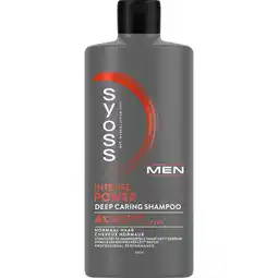 Jumbo Syoss Shampoo Men Power 440 ML aanbieding