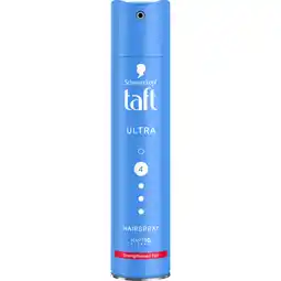 Jumbo Taft Hairspray Ultra 250 ML aanbieding