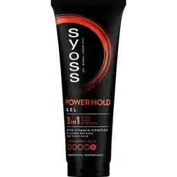 Jumbo Syoss Power Hold Haargel 250 ML aanbieding