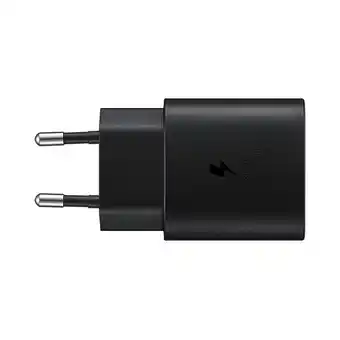 Bol.com Samsung Universele USB-C adapter/oplader - Snellader (25W) - Zwart aanbieding