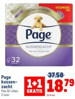 Makro Page kussen zacht aanbieding