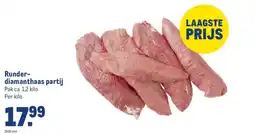 Makro Runder diamanthaas partij aanbieding