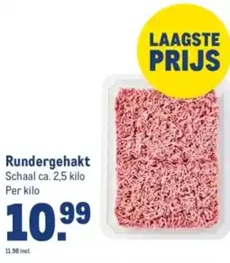 Makro Rundergehakt aanbieding