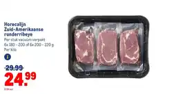 Makro Horecalijn Zuid-Amerikaanse runderribeye aanbieding