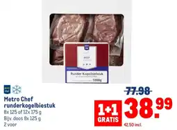Makro Metro Chef runderkogelbiestu aanbieding