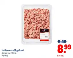 Makro Half-om-half gehakt aanbieding