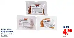 Makro Home Made BBQ-worsten aanbieding
