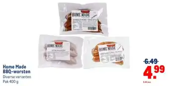 Makro Home Made BBQ-worsten aanbieding