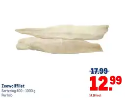 Makro Zeewolffilet aanbieding
