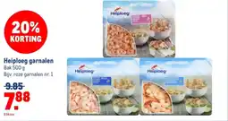 Makro Heiploeg garnalen aanbieding