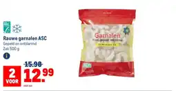 Makro Rauwe garnalen ASC aanbieding