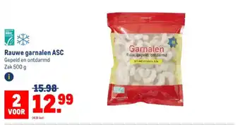 Makro Rauwe garnalen ASC aanbieding
