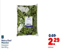 Makro Metro Chef Mesclun aanbieding
