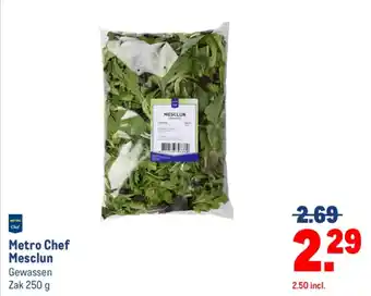 Makro Metro Chef Mesclun aanbieding