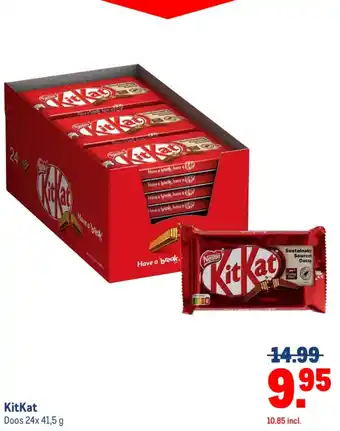Makro KitKat aanbieding
