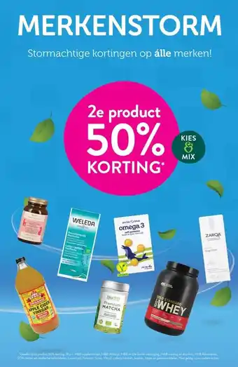 Holland & Barrett Merkenstorm aanbieding