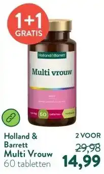 Holland & Barrett Multi Vrouw aanbieding