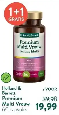 Holland & Barrett Premium Multi Vrouw aanbieding