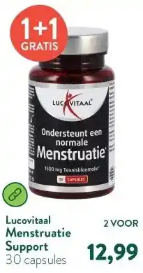 Holland & Barrett Menstruatie Support aanbieding