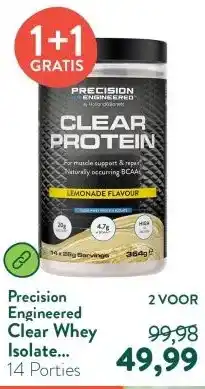 Holland & Barrett Clear Whey Isolate Protein Limonadesmaak - 364g aanbieding