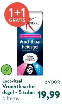 Holland & Barrett Vruchtbaarheidsgel - 5 tubes aanbieding