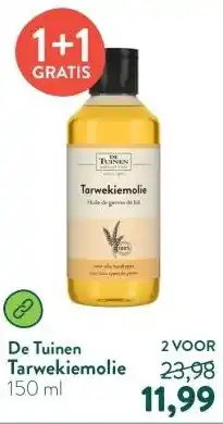 Holland & Barrett Tarwekiemolie aanbieding