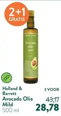 Holland & Barrett Avocado Olie Mild aanbieding