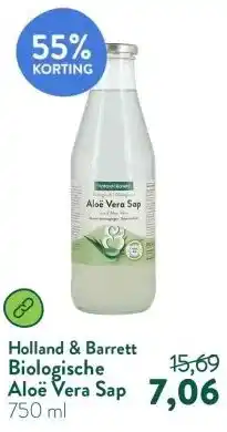 Holland & Barrett Biologische Aloë Vera Sap aanbieding