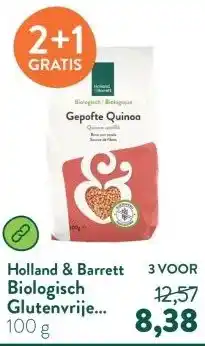Holland & Barrett Biologisch Glutenvrije Gepofte Quinoa aanbieding