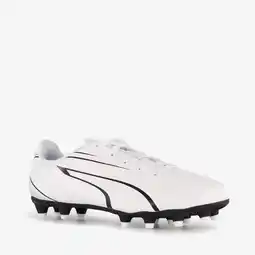 Scapino Puma Vitoria FG kinder voetbalschoenen wit aanbieding