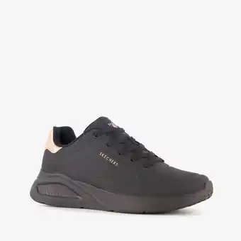 Scapino Skechers Uno Lite dames sneakers zwart aanbieding