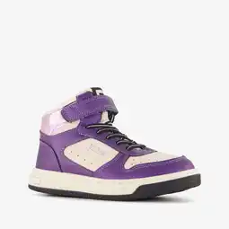 Scapino Blue Box hoge meisjes sneakers paars wit aanbieding