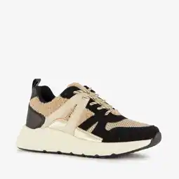 Scapino Blue Box dames dad sneakers met teddy detail aanbieding