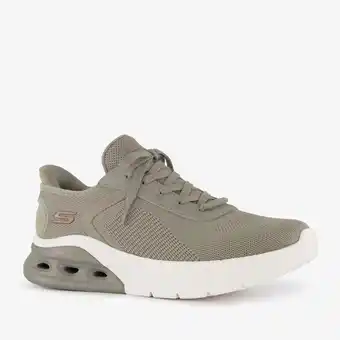 Scapino Skechers Slip-ins: BOBS Sport Arc Wave 2.0 heren sneakers beige aanbieding